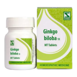 Willmar Schwabe India Ginkgo Biloba 1X Tablets (20g) For Improves concentration, circulation & Oxygenation, Boosts Memory