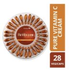 Revibra C10 (28 Vegicaps of 0.5ml Each) Pure & Bioactive Vitamin C Cream, Reduces Melanin Production, Controls Photoaging