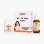 Bakson Homeopathic Aller Aid Plus (75 Tabs + 30ml) For Sneezing & Running Nose, Restlessness