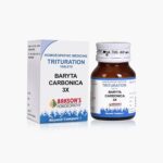 Bakson Homeopathic Baryta Carbonica (100 Tablets) For Enlarged Glands, Heart Affections