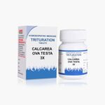 Bakson Homeopathic Calcarea Ova Testa (100 Tablets) For Backache, Leucorrhoea, Warts