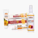 Bakson Homeopathic Cuts & Burns Pack (100ml + 25gm + 25gm + 25gm) For Ulcers Skin, Burns & Stings
