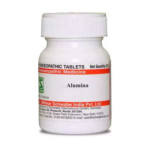 Willmar Schwabe India Alumina Tablets (20gm) For Constipation, White Vaginal Discharge