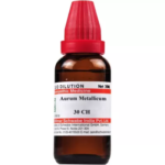 Willmar Schwabe India Aurum Metallicum Dilution (30ml) For Hydrocele, Vertigo
