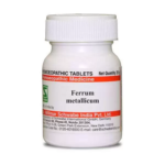 Willmar Schwabe India Ferrum Metallicum Tablets (20gm) For Weak Anaemic Persons, Bleeding Nose