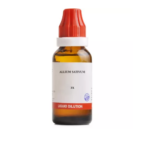 BJain Allium Sativum Liquid Dilution (30ML) For Abdominal Colic, Vertigo, Cough, Coryza, Ear Wax, Dry Mouth, Worms
