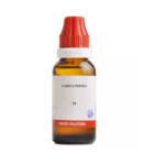 BJain Carica Papaya Liquid Dilution (30ML) For Enlarged Liver & Spleen, Improves Platelet Count, Regulates Menses