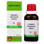 BJain Cinchona Officinalis Q Mother Tincture For Anaemia, Indigestion, Liver Troubles, High Temperature