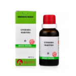 BJain Cineraria Maritima Q Mother Tincture For Corneal Opacities & Blurry Vision, Eye Inflammation, Conjunctivitis, Eye Strain