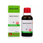 BJain Croton Tiglium Q Mother Tincture For Colic, Urticaria, Summer Complaints, Expels Worm, Breast Pains