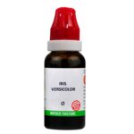 BJain Iris Versicolor Q Mother Tincture For Sciatica, Shiny Scales Itchy Skin, Vomiting