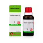 BJain Lilium Tigrinum Q Mother Tincture For White Discharge in Females, Cramps, Headache, Hot Flushes