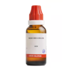 BJain Mercurius Dulcis Liquid Dilution (30ML) For Inflammation of Ear, Prostatitis, Renal & Cardiac Diseases, Mouth Ulcer