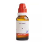 BJain Nux Vomica Liquid Dilution (30ML) For Anger, Irritation, Constipation, Nausea Vomiting, Colic, Joint Pains