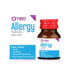 BJain Omeo Allergy Tablets For Running Nose, Sneezing, Watery Eyes, Sinusitis, Nasal Allergy
