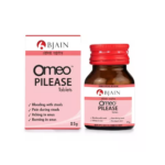 BJain Omeo Pilease Tablets For Piles, Anal Fissures, Bleeding with Stools & Constipation