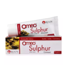 BJain Omeo Sulphur Ointment (30GM) For Dry Skin, Itching, Pimples, Pustules, Unhealthy Skin