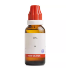BJain Sepia Liquid Dilution (30ML) For Enuresis, Scanty Menses, Headache, Abdomen Enlarged, Hot Flushes
