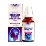German Homeo Care & Cure Memory Drops (30ml) For Weak Memory, Forgetfulness, Lack of Concentration, Effect of Fear
