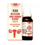 German Homeo Care & Cure Right O Drops 535 (30ml) For Pain in Abdomen, Ovary, Kidney, Appendix
