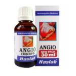 Haslab Angio Drops (30ml) For Circulation, Blood Pressure, Palpitation, Breathlessness