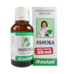 Haslab Ashoka Elixir Drops (30ml) For Uterine Complaints, Regulates Menses, Pain During Menses