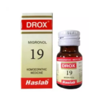 Haslab DROX 19 (Migronal Drops) (30ml) For Migraine, Vomiting, Constant Headaches