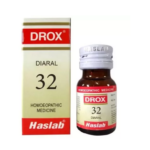 Haslab DROX 32 (Diaral Drops) (30ml) For Constipation, Piles & Fissures of the Anus, Watery Stools