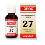 Haslab Drox 27 Chloramphenicol (30ml) For Inflammatory Condition, High Temperature, Weakness, Exhaustion