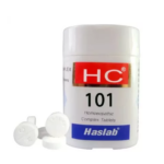 Haslab HC 101 (Aurum Mur Nat Complex) For Enlarged Ovaries, Growth in Breast, Uterus, Premature Menses