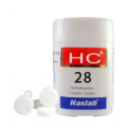 Haslab HC 28 (Yerba Santa Complex) For Wheezing, Bronchitis & Frequent Cough with Chest Congestion