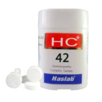 Haslab HC 42 (Pneumo Complex) For Manage Pneumonia, Acute Chest Pain, Chest Discomfort & Bloody, Violent Coughing
