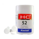 Haslab HC 52 (Vaccinum Complex) For Red Eruptions, Lowers Mild to High Temperature, Body Pains