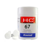 Haslab HC 67 (Homeolax Complex) For Constipation, Haemorrhoids & Piles