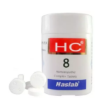 Haslab HC 8 (Cactus Complex) For Angina Pectoris (Heart Pain), Chest Pain, Breathlessness, Palpitations