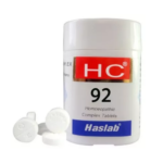 Haslab HC 92 (Spongia Complex) For Dry Cough, Bronchitis, Soreness of Chest & Fluent Coryza