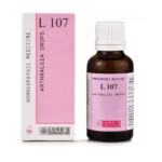 Lords L 107 Arthralgia Drops (30ml) For Swelling, Stiffness, Pain in Joints, Gout & Uric Acid
