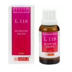 Lords L 118 Diabetes Drops (30ml) For High Blood Sugar, Maintains Blood Sugar, Weakness
