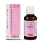 Lords L 119 Dysemenorrhoea Drops (30ml) For Painful Menses, Cramps in Abdomen, Lower Back Pain