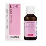 Lords L 143 Measles Drops (30ml) For High Temperature, Cough, Blisters, Watery Nose & Eyes