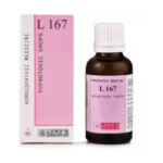 Lords L 167 Thyrotoxic Drops (30ml) For Thyroid, Trembling, Sweating, Weakness, Loss of Appetite, Anxiety
