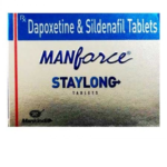 Manforce Staylong (4 Tablets) for Stamina & Premature Ejaculation for MEN
