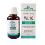 Wheezal WL-16 Hypertension Drops (30ml) For High Blood Pressure, heart rate, Relieves Stress, Palpitation
