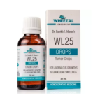 Wheezal WL-25 Tumor Drops (30ml) For Controls the Growth of Glandular Swellings, Cysts, Relieves The Pain.