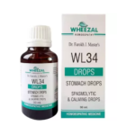 Wheezal WL-34 Stomach Drops (30ml) For Gastritis, Indigestion, Heartburn, Nausea, Pain in Stomach, Gas