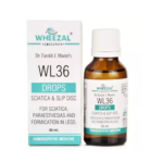 Wheezal WL-36 Sciatica & Slip Disc Drops (30ml) For Sciatica Pain, Lower Back Pain, Tingling, Numbness in Feet