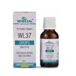 Wheezal WL-37 Sinusitis Drops (30ml) For Sinusitis, Blocked Nose, Stuffed Nose, Headache