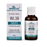 Wheezal WL-38 Thyroid Balance Drops (30ml) For Thyroid Dysfunction, Weight Management, Tiredness, Hair Fall