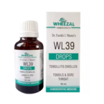 Wheezal WL-39 Tonsillitis Drops (30ml) For Painful Inflammation, Redness & Sore Throat with Enlarged Tonsils