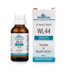 Wheezal WL-44 Trauma & Injury Drops (30ml) For Injuries, Sprains, Pre & Post Surgery Healing, Fractures, Joint Pains